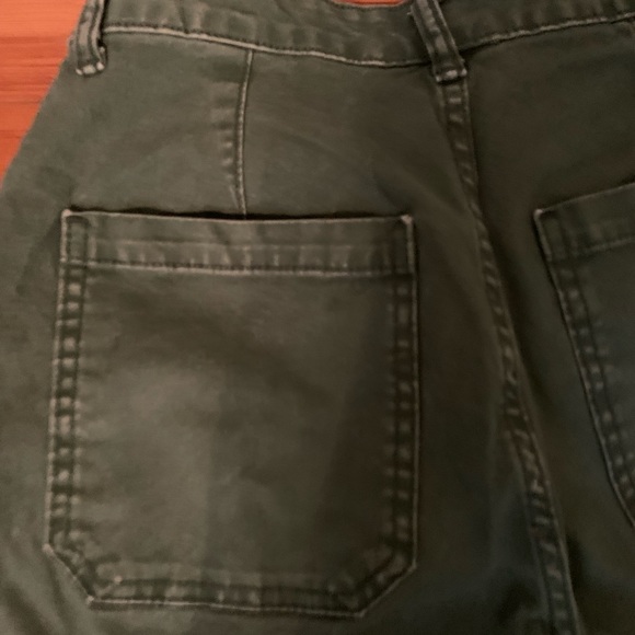 olive green utility pants size 00 - Picture 5 of 5
